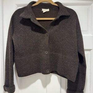 J. Crew Chocolate Knit Sweater